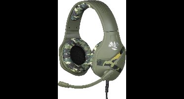 Mythics - gaming headset Green Camo Nemesis - inklapbare microfoon - in-line afstandsbediening - superieur geluidskwaliteit (PS4/PS5)