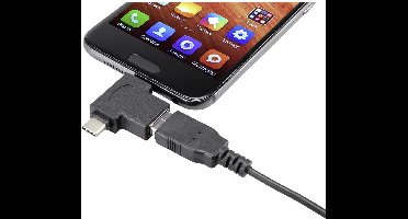 Renkforce USB 3.2 Gen 1 (USB 3.0) Adapter [1x USB-C stekker, Micro-USB 2.0 B stekker - 1x USB 3.2 Gen 2 bus A (USB 3.1)