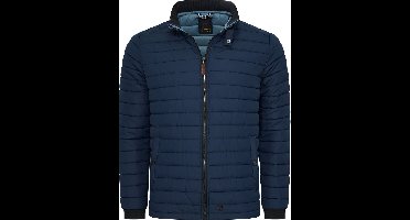 Mario Russo Wave Jacket - Jas Heren - Winterjas Heren - Waterafstotend - Navy - XXL