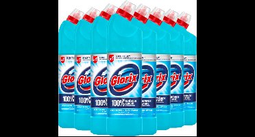 Glorix Bleek Eucalyptus 750ML - 8 Stuks - Voordeelverpakking