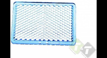 Reflector Wit, 55mm x 38mm, E3 keurmerk