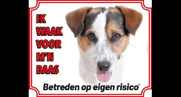 Waakbord 20 Jack Russel 20x25cm