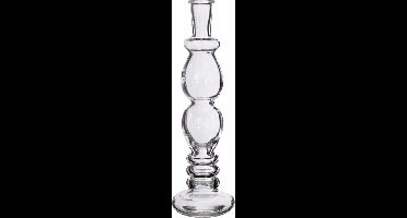 Ideas 4 Seasons Bloemenvaas Florence - transparant glas - helder - D9 x H28 cm