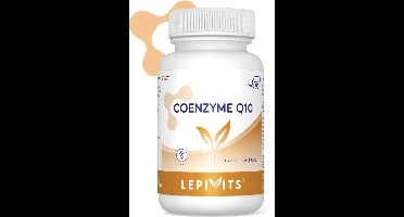 Co-enzym Q10 | 90 plantaardige capsules | Beïnvloedt de energieproductie | Made in Belgium | LEPIVITS