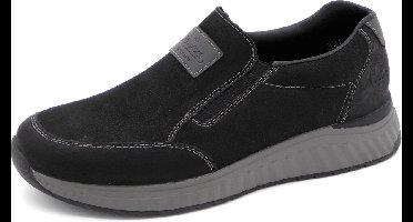 Rieker Instappers zwart Suede - Maat 41