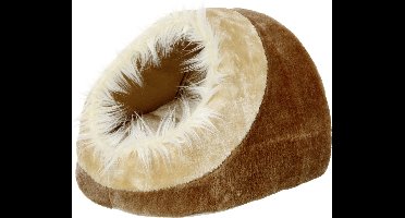 Kattenmand - Knuffelgrot Bruin