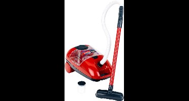 Klein Toys Vileda speelgoedstofzuiger - incl. zuig- en geluidseffecten - 29x17x15 cm - rood zwart