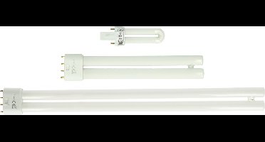 Vliegenlamp los - 18 watt - 23,5 x 2,5 x 4,5 cm - Wit