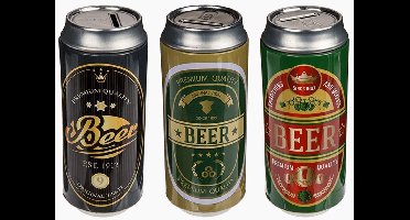 OOTB Tinnen Spaarpot - Bierblik spaarpot - Decoratie item