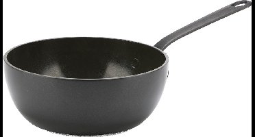 GreenPan Craft Aluminium Steelpan zonder deksel Ø20cm – 2.0L - PFAS-vrij – Zwart – Inductie- en Vaatwassergeschikt – Ovenbestendig tot 220° - Gehard Aluminium – RVS Handgrepen – Groter bakoppervlak