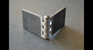 Portierscharnier RP A=60 B=60 C=5 D=6 E=5