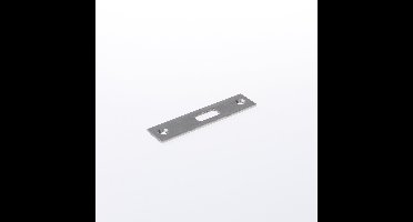 Nemef Sluitplaat P624/17T RVS