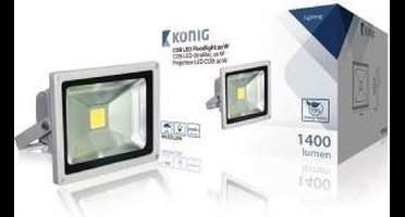 König  KNLEDFL20W COB LED Bouwlamp 20W 1400Lumen