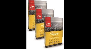 Orijen Whole Prey Puppy Kip&Kalkoen - Hondenvoer - 3 x 2 kg