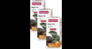 Beaphar Multi-Vit Reptielen - Supplement - 3 x 20 ml