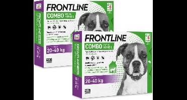 Frontline Combo Spot On 3 - L - Anti Vlooien en Tekenmiddel - 2x6st