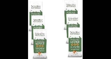 Supreme Selective Naturals Harvest Loops - Knaagdiersnack - 6 x 80 g