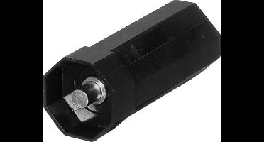 Kunststof lagerprop 8 kant 40 verzonken as