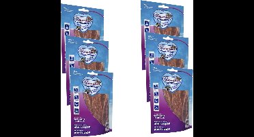 Renske Vleesrepen 100 g - Hondensnacks - 6 x Eend&Groente