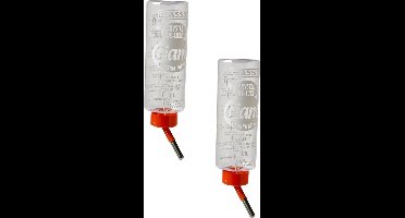 Classic Drinkfles Konijn Plastic - Waterfontein - 2 x 1 l