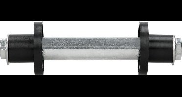 As voor kruiwagenwiel, 19,7x128 mm, staal