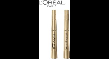L'Oreal Paris Telescopic Mascara zwart - 2 stuk