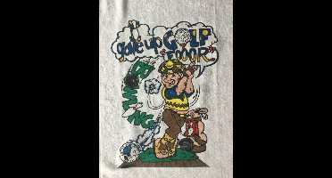 Bowling Bowlinghanddoekje Fun Towel 'Gave up Golf'