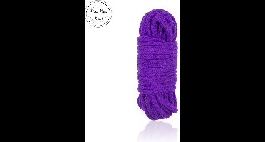 Bondage touw - Bondage - BDSM - Paars - 10meter - Erotiek - Rollenspel - Touw