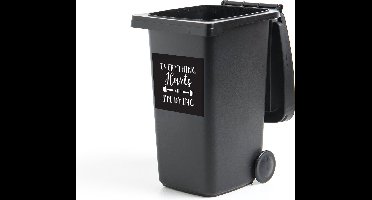 Container sticker Sport - Quotes - Everything hurts and i'm dying - 40x40 cm - Kliko sticker