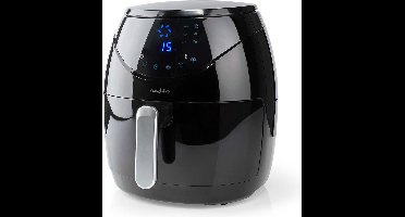 Nedis Heteluchtfriteuse | 4.6 l | Tijdschakelaar: 60 min | Digitaal | Zwart