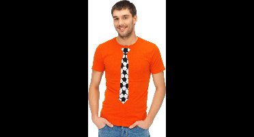Folat T-shirt Holland Heren Polyester Oranje maat L