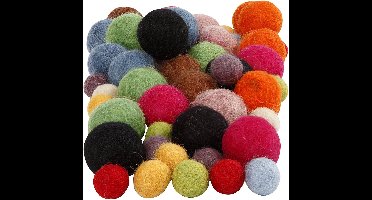 Creotime Wolkralen 10/20 Mm 52 Stuks