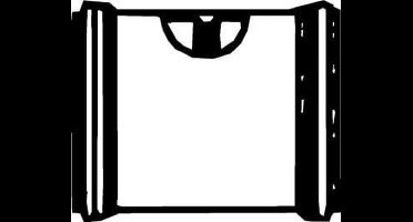 Pipelife pvc steekmof 160