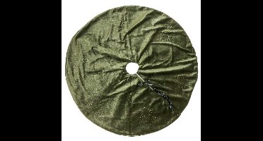 Unique Living - Treeskirt Navi 120Øcm dark green - Kerstboomkleed
