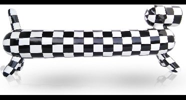 Bestel online Deco Object Tuby Hond zwart-wit van Mia Coppola