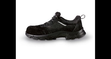 PARKSIDE® Leren veiligheidsschoenen - Werkschoenen maat 42 Zwart - Bovenmateriaal van hoogwaardig, duurzaam leer - Stalen tussenzool - Waterdicht