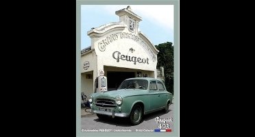 metalen reclamebord Peugeot 403 Garage 30x40 cm reliëf