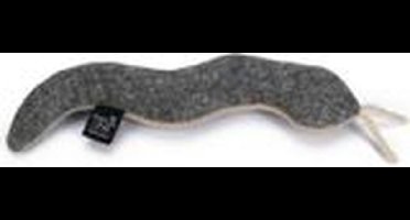 Beeztees Minus One Slang Duncan - Kattenspeelgoed - Bruin/Grijs  25 x5 cm