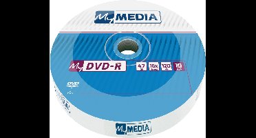 MyMedia DVD-R 52X 10PK Wrap 4.7GB