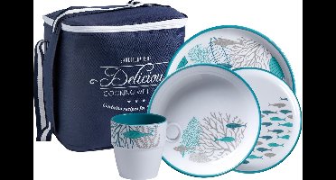 Marine Business Coastal 17-delige Serviesset