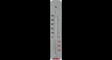 Metaltex Thermometer Celsius Buiten - 29cm - Metaal - Wit of Grijs