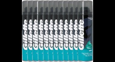 Gillette - Scheergel - Gevoelige Huid - 12 x 200 ml