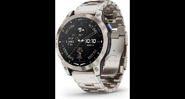 Garmin - 010-02582-51 - D2™ Mach 1 - Smartwatch met geventileerde titanium band en extra zwarte siliconen band