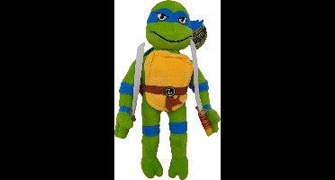 Teenage Mutant Ninja Turtles - Leonardo - Pluche Knuffel - Nickelodeon - 32 cm