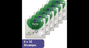 Abena Pants Premium L2 - 90x Absorberend Broekje, te Dragen als Gewoon Ondergoed - Voor het Verlies van de Hele Blaasinhoud en (Dunne) Ontlasting - Heupomvang 100-140 cm - Absorptie 1900 ml