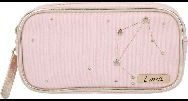 Top Model Beauty Bag Sterrenbeeld Weegschaal (roze)