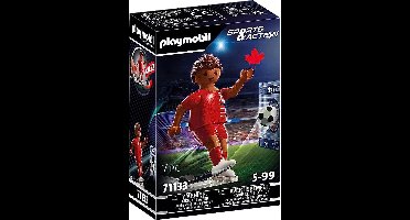 PLAYMOBIL Sports & Action Voetballer Canada - 71133 - 4008789711335
