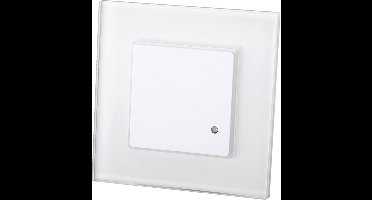 HOFTRONIC - Bewegingssensor met schemerschakelaar inbouw - Microwave - 15 Meter - maximaal 1200 Watt - Wit