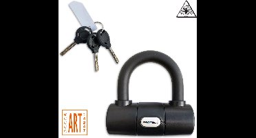 Lockk Beugelslot voor de Lockk kabels 2.5 en 5 mtr. ART gecertificeerd