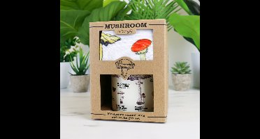 Gift Republic Mok & Sok - Paddenstoelen